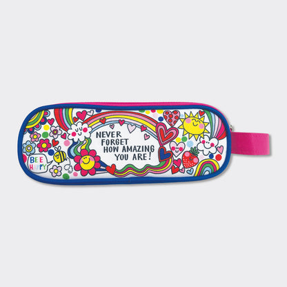 Pencil Case With Handle - Never Forget How Amazing You Are