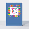 Wholesale birthday card featuring a square design by Rachel Ellen Designs