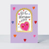 Wholesale birthday card featuring a love heart design by Rachel Ellen Designs