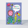 Wholesale birthday card featuring an animals design by Rachel Ellen Designs