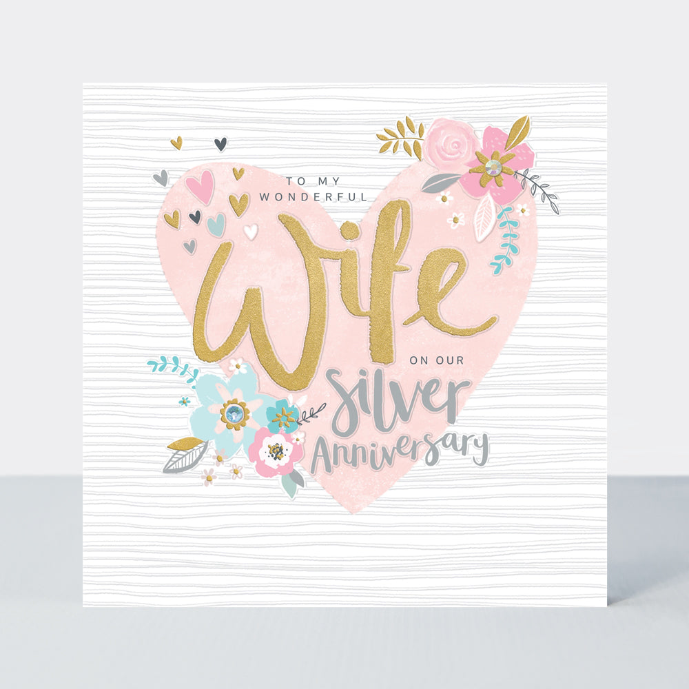 Peony - Wife Silver Anniversary