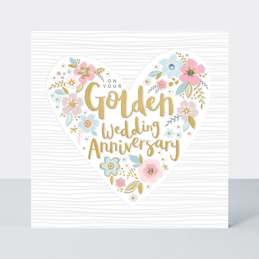 Peony - Golden Anniversary Heart