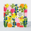 Paper Petals - Niece Birthday/Paper Cut Spring Blooms & Ladybirds