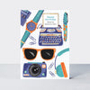 Piccolo - Birthday Typewriter, Sunglasses & Icons