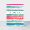 Little Note Painted Stripes - Pack of 5 Notecards