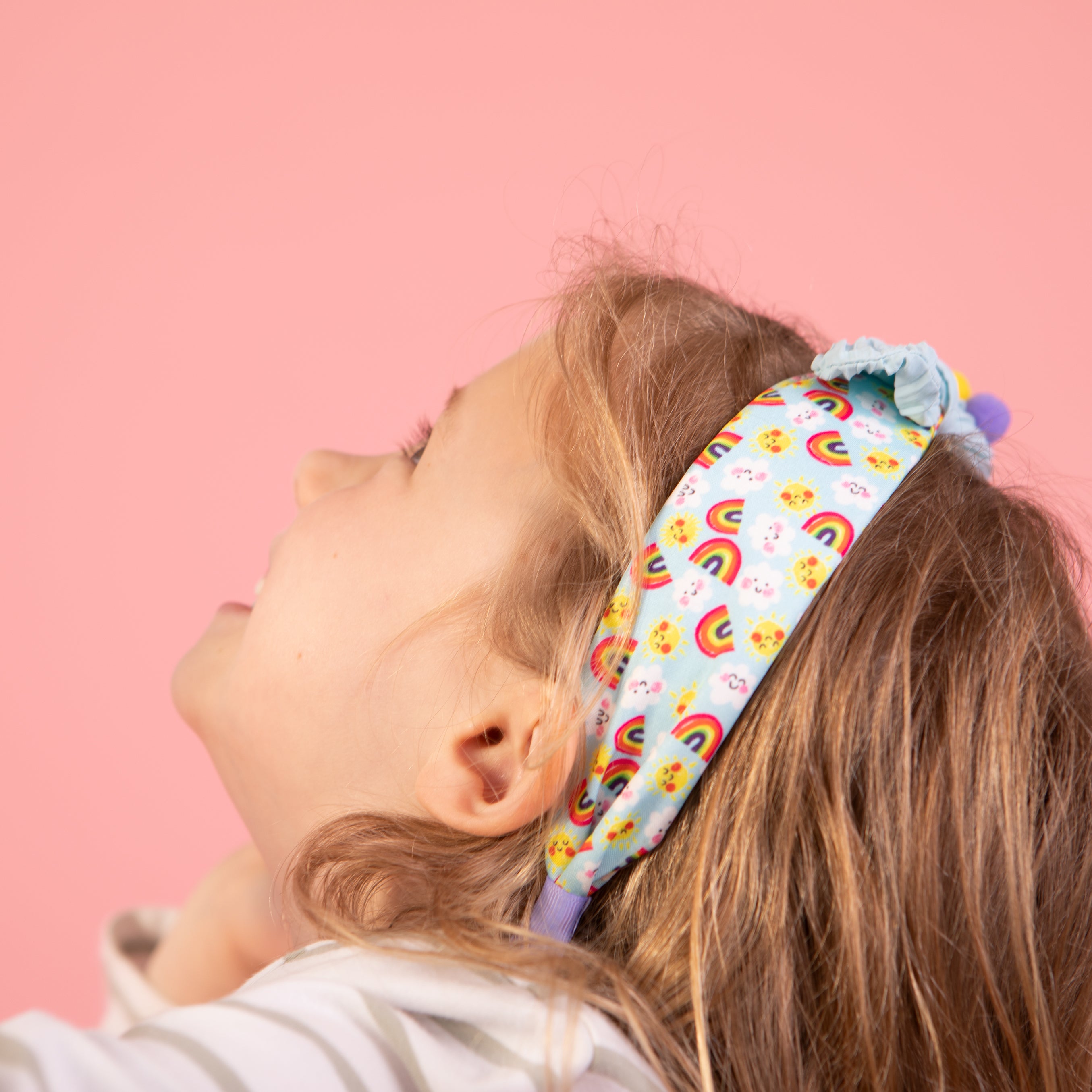 Bow Headband - Suns/Rainbows/Clouds