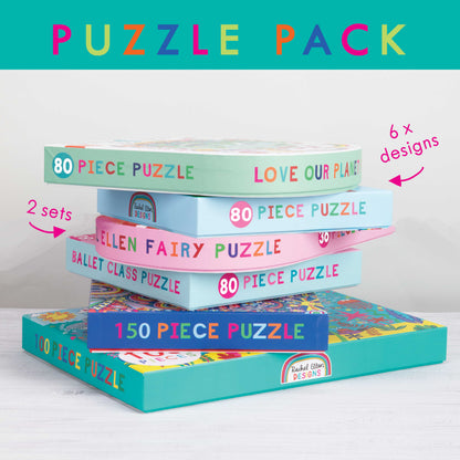 Puzzle Pack - set package of 12 puzzles
