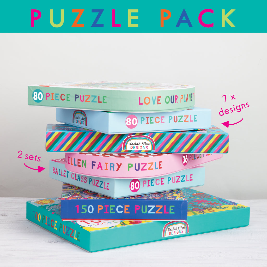 Puzzle Pack - set package of 14 puzzles