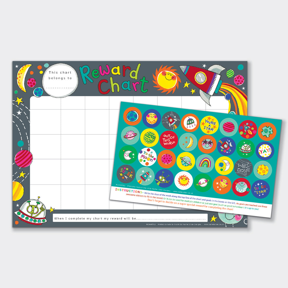 Versatility Chart Examples Reward Chart - To The Moon – Rachel Ellen Designs Trade