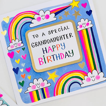 Rhubarb - To a Special Granddaughter Happy Birthday