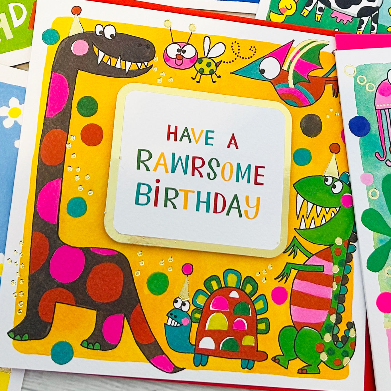 Rhubarb - Rawrsome Birthday/Dinosaur