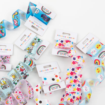 Printed Ribbon - Spots