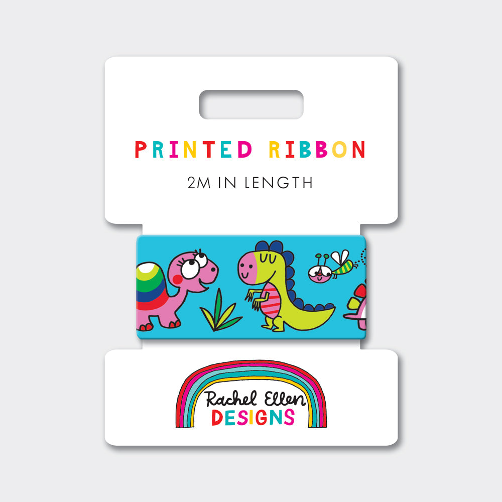 Printed Ribbon - Dinosaurs