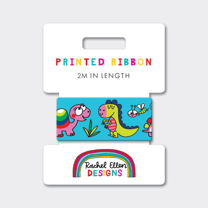 Printed Ribbon - Dinosaurs