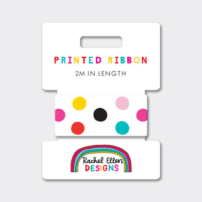 Printed Ribbon - Spots