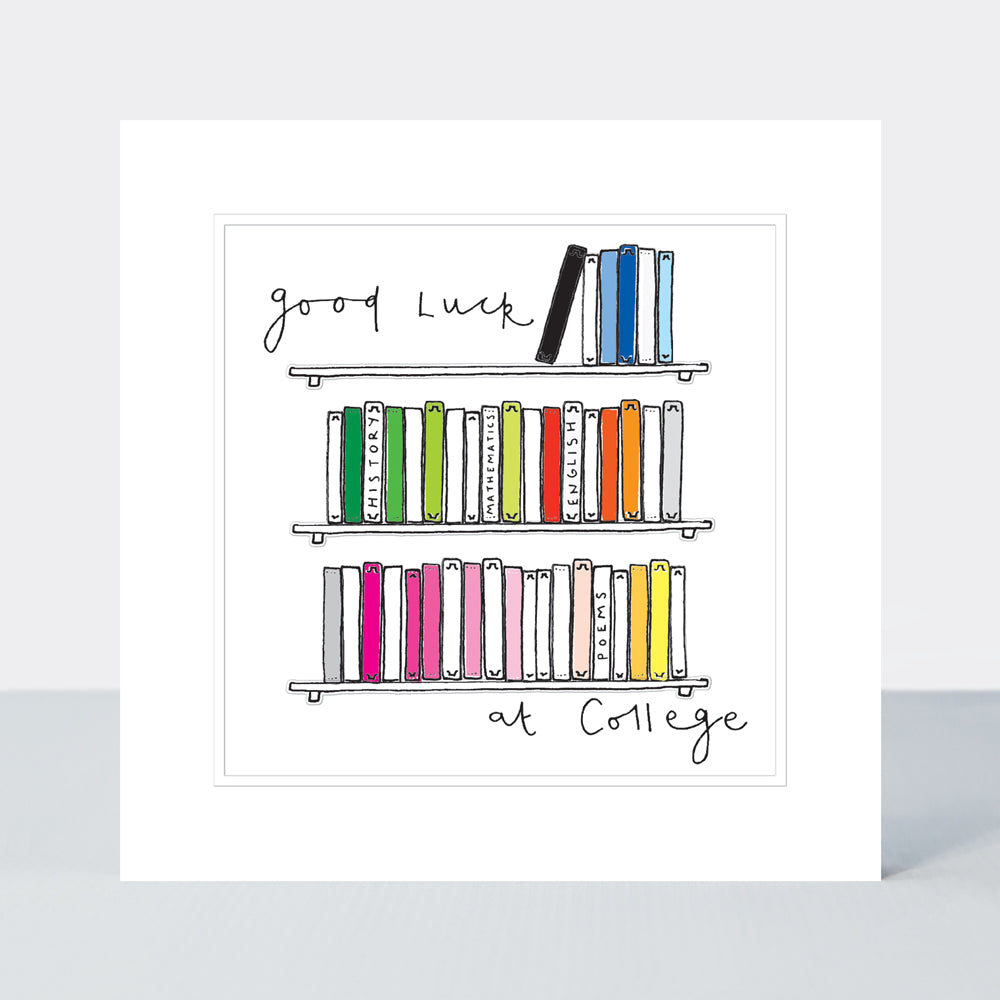 Pocket Rocket - Good Luck at College - Bookshelf