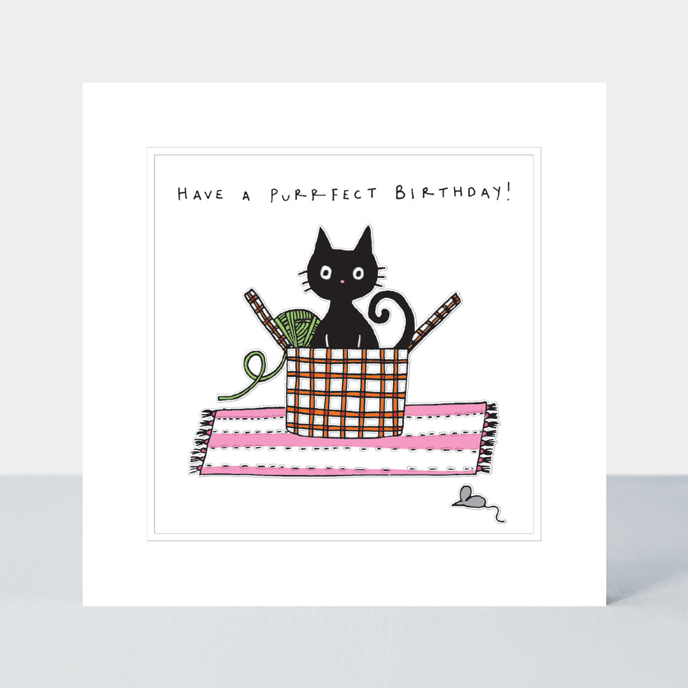 Pocket Rocket - Birthday/Cat In A Basket