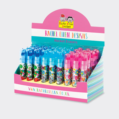 Rocket eraser (CDU) 3 designs/36 erasers