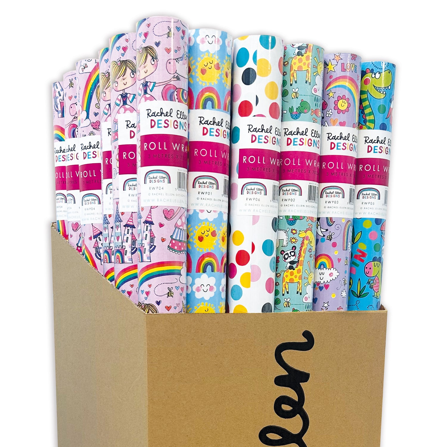 Roll Wrap Bin (1 x free with every 36 rolls)