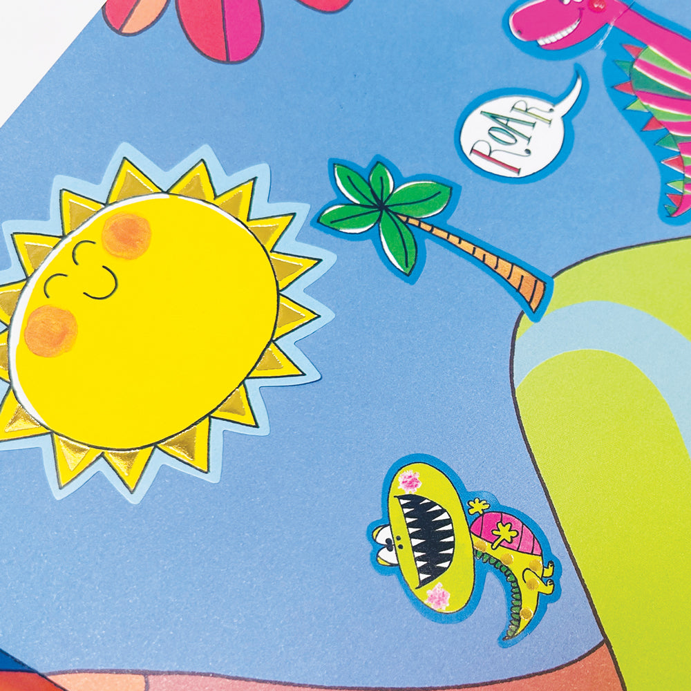 Sticker Scene Books - Dinosaur