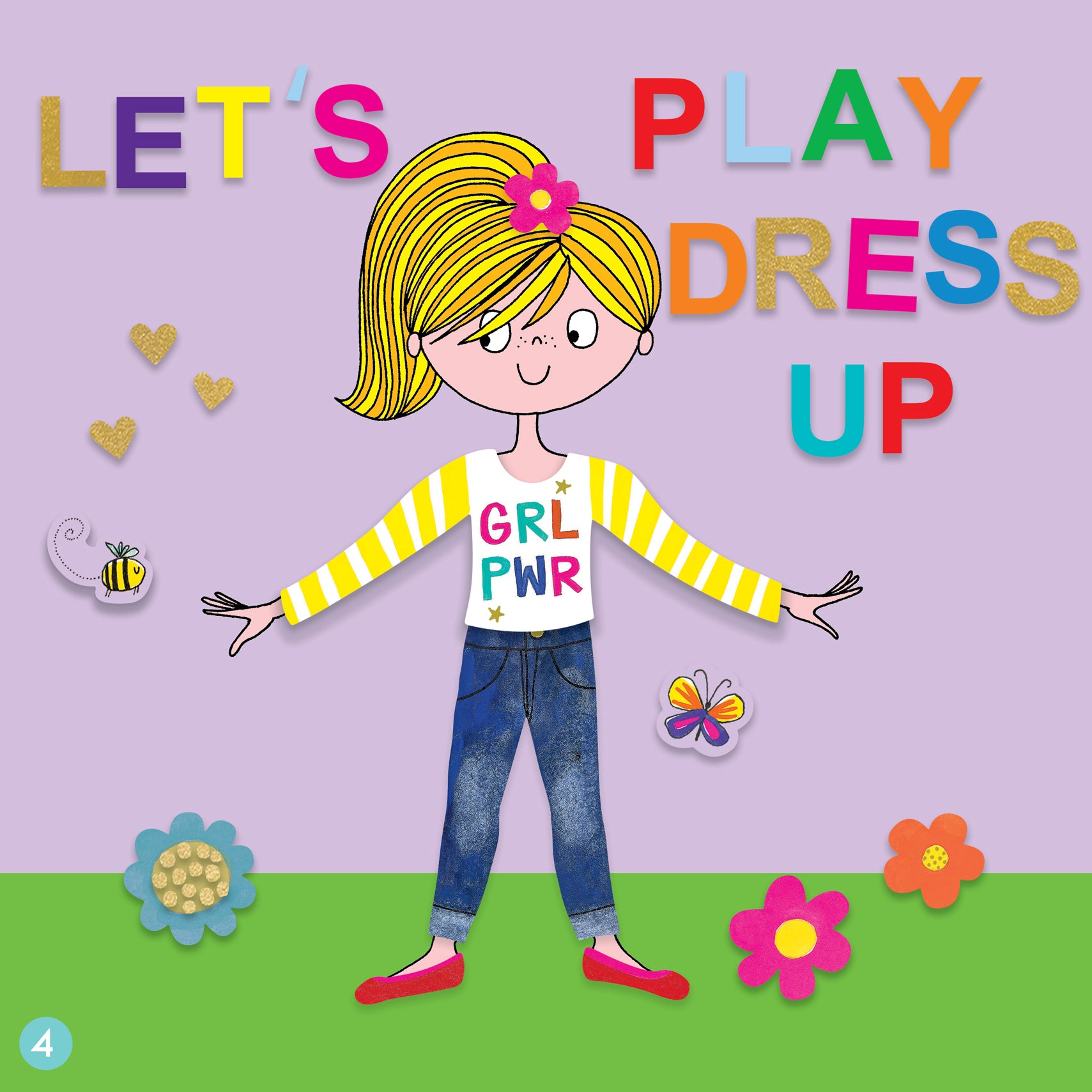 Sticker Scene Book - Dress Up GRL PWR