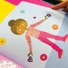 Sticker Scene Book - Dress Up GRL PWR