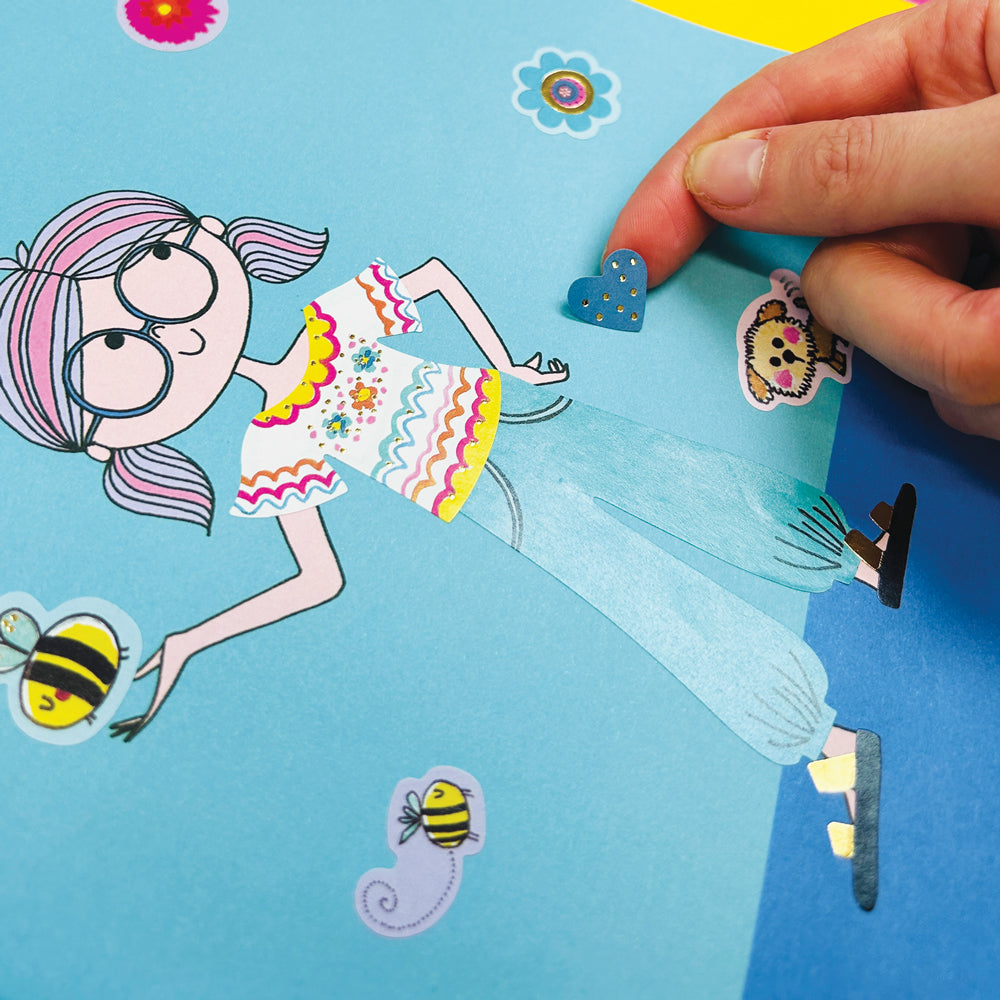 Sticker Scene Book - Dress Up GRL PWR