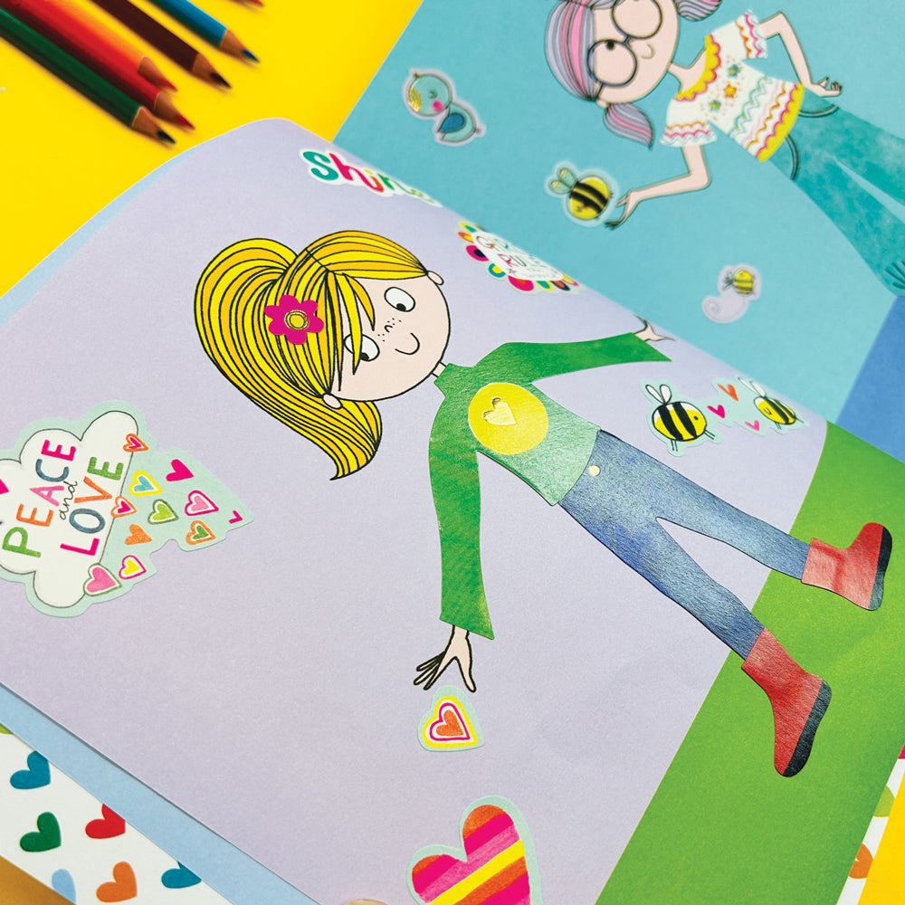 Sticker Scene Book - Dress Up GRL PWR
