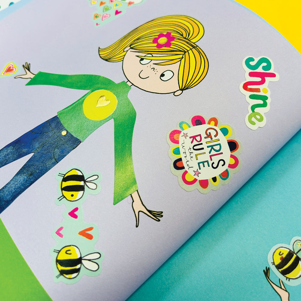 Sticker Scene Book - Dress Up GRL PWR