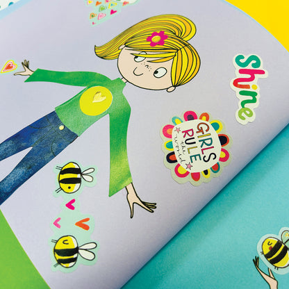 Sticker Scene Book - Dress Up GRL PWR