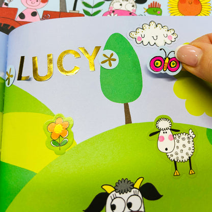 Sticker Scene Book - On The Farm
