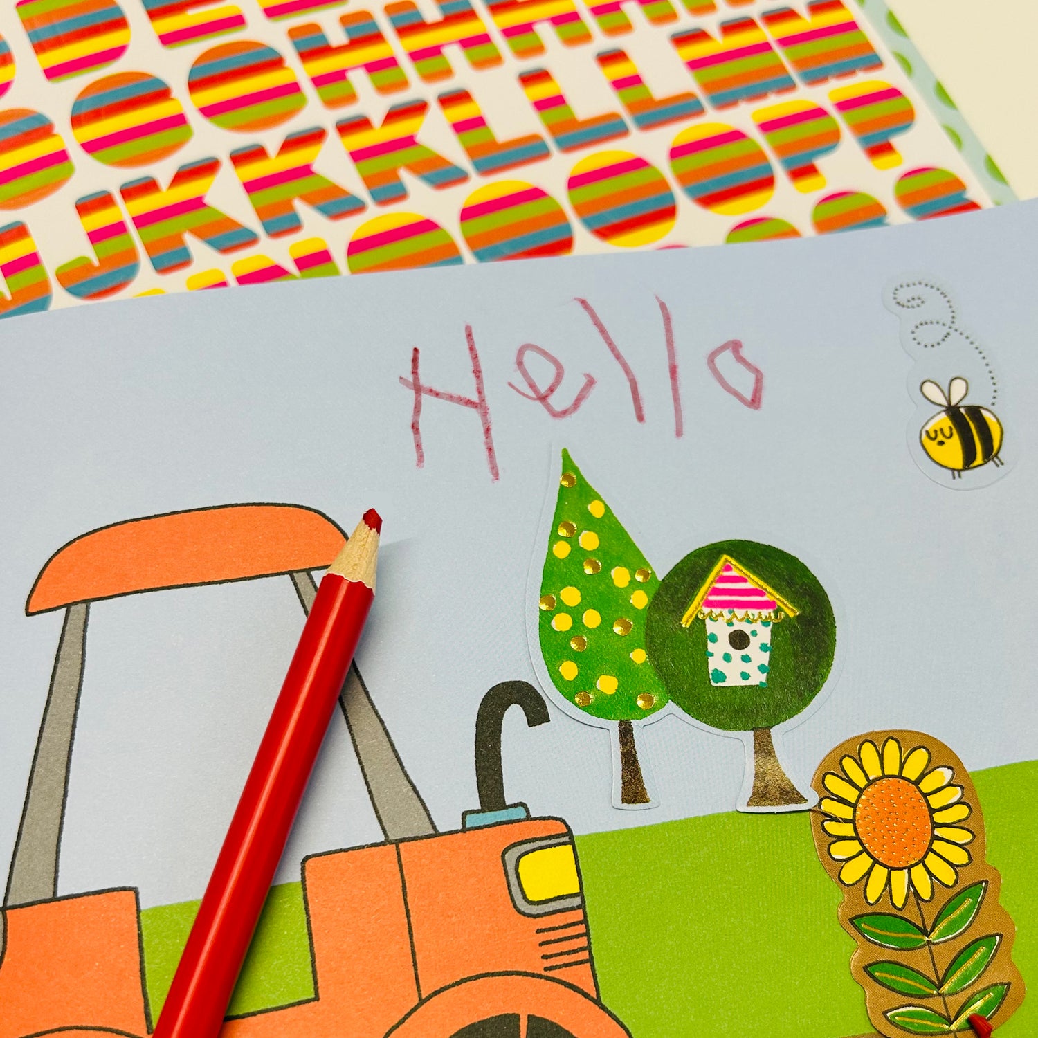 Sticker Scene Book - On The Farm