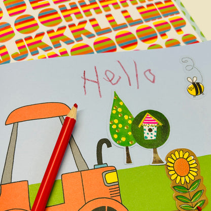 Sticker Scene Book - On The Farm