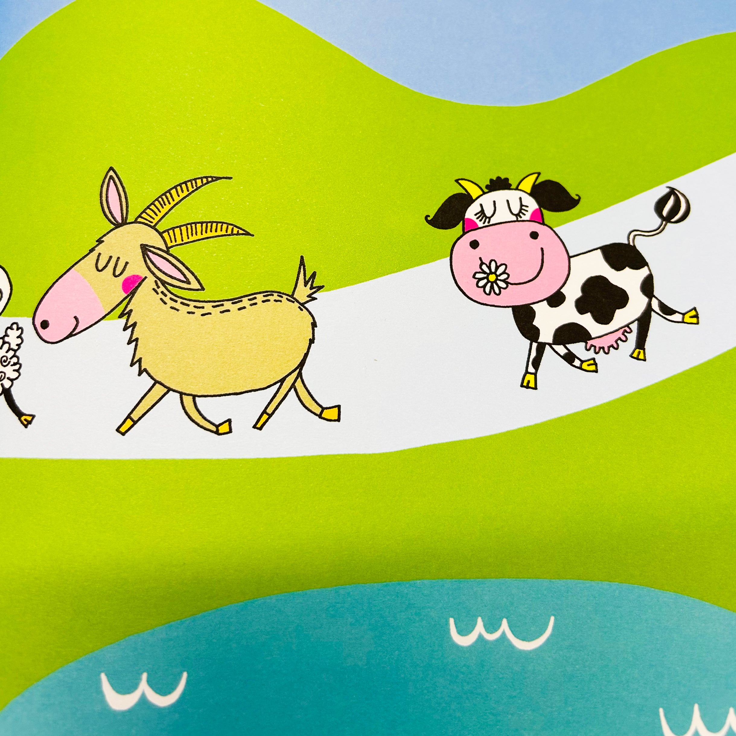 Sticker Scene Book - On The Farm