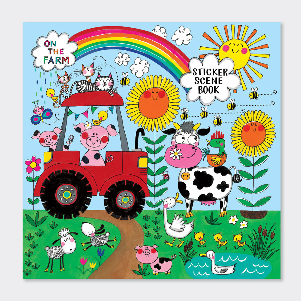 Sticker Scene Book - On The Farm