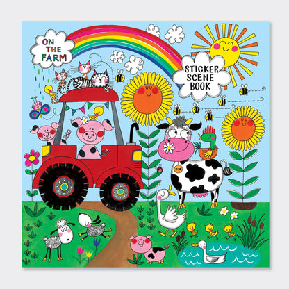 Sticker Scene Book - On The Farm