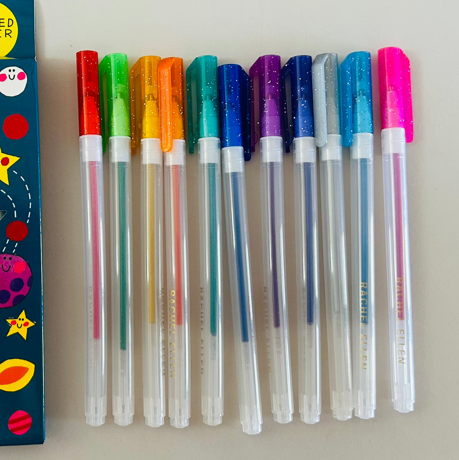 Pre order - Scented Glitter Gel Pens - Cosmic
