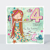 Scribbles - Age 4 Girl Mermaid