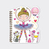 Shaped Notebooks - Ballerina