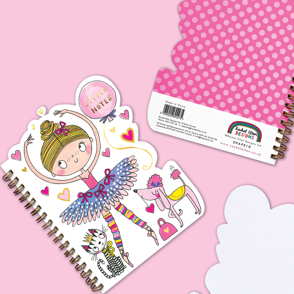 Shaped Notebooks - Ballerina