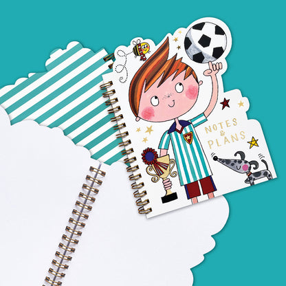 Shaped Notebooks - Footballer