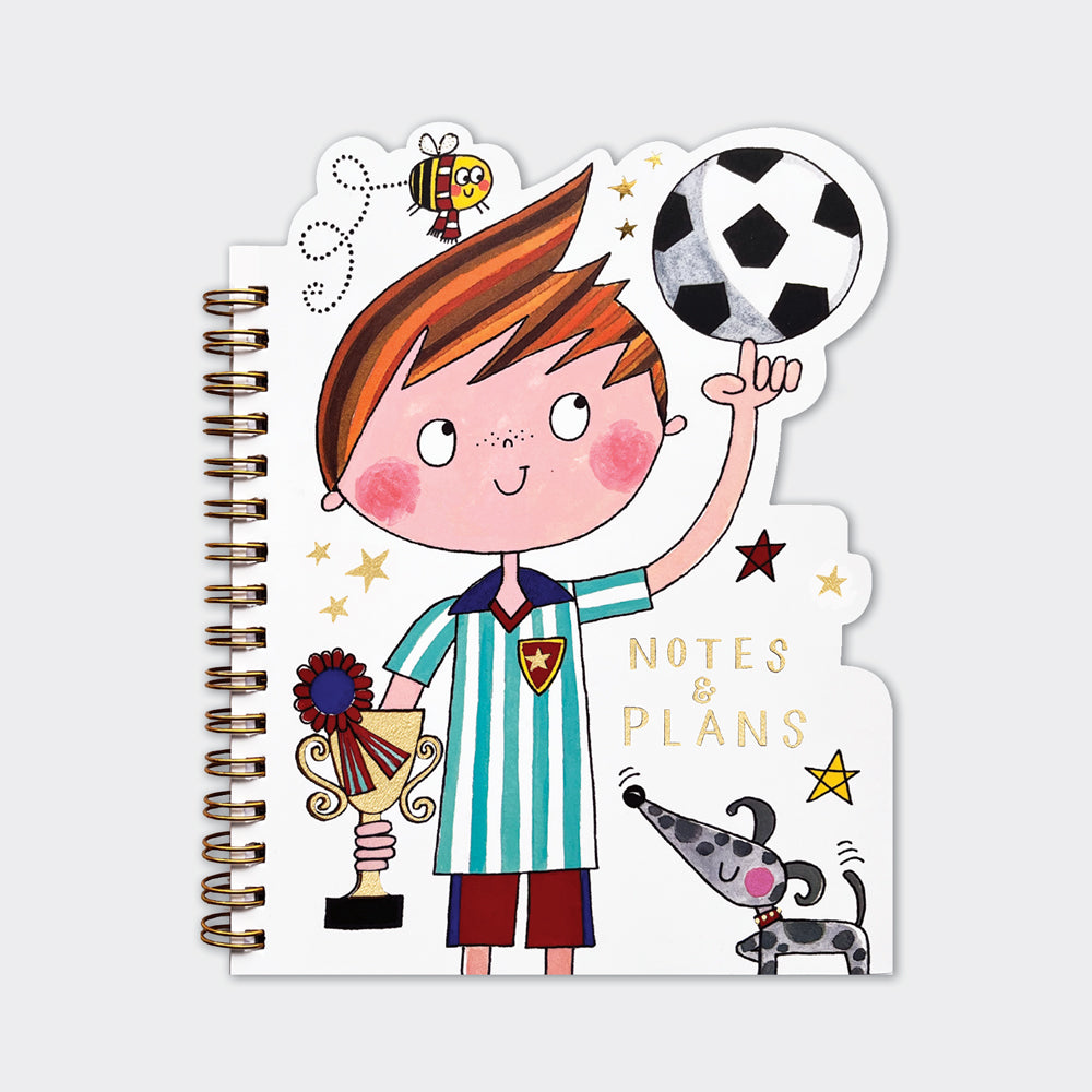 Shaped Notebooks - Footballer