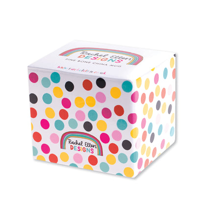 Boxed Bone China Mug - Today Looks Beautiful