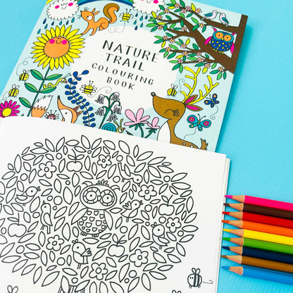 Nature Trail Colouring Book