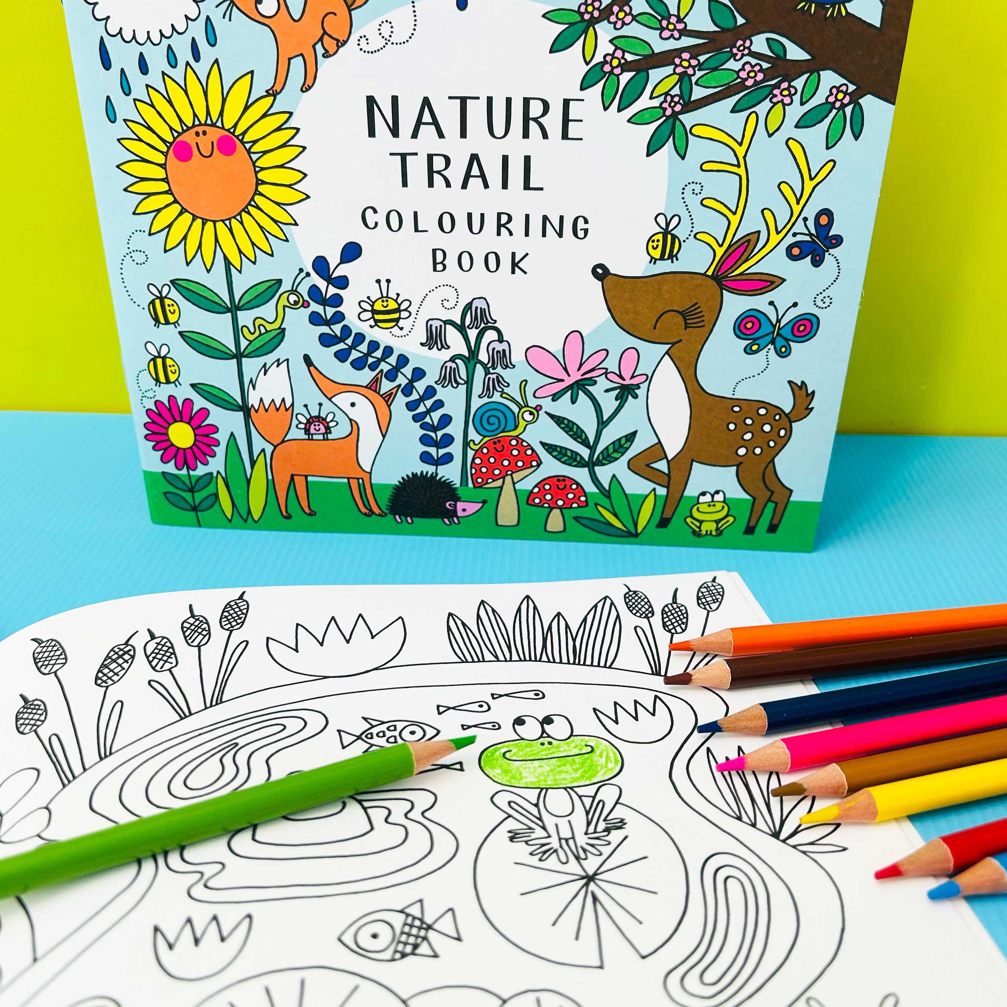 Nature Trail Colouring Book