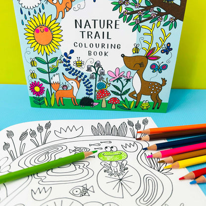 Nature Trail Colouring Book
