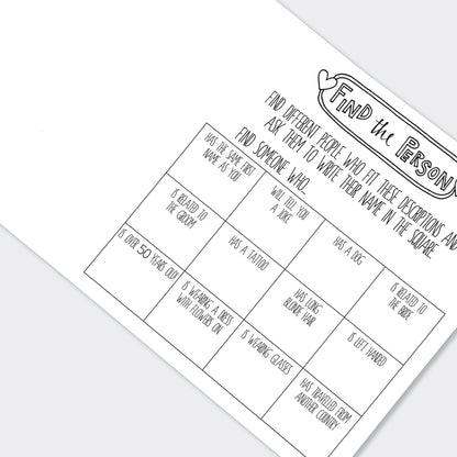 Wedding Activity Colouring Book