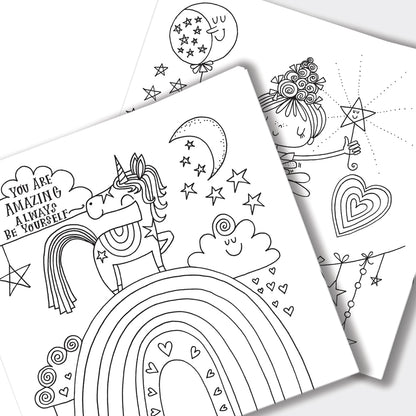 Square Colouring Book - Moondance