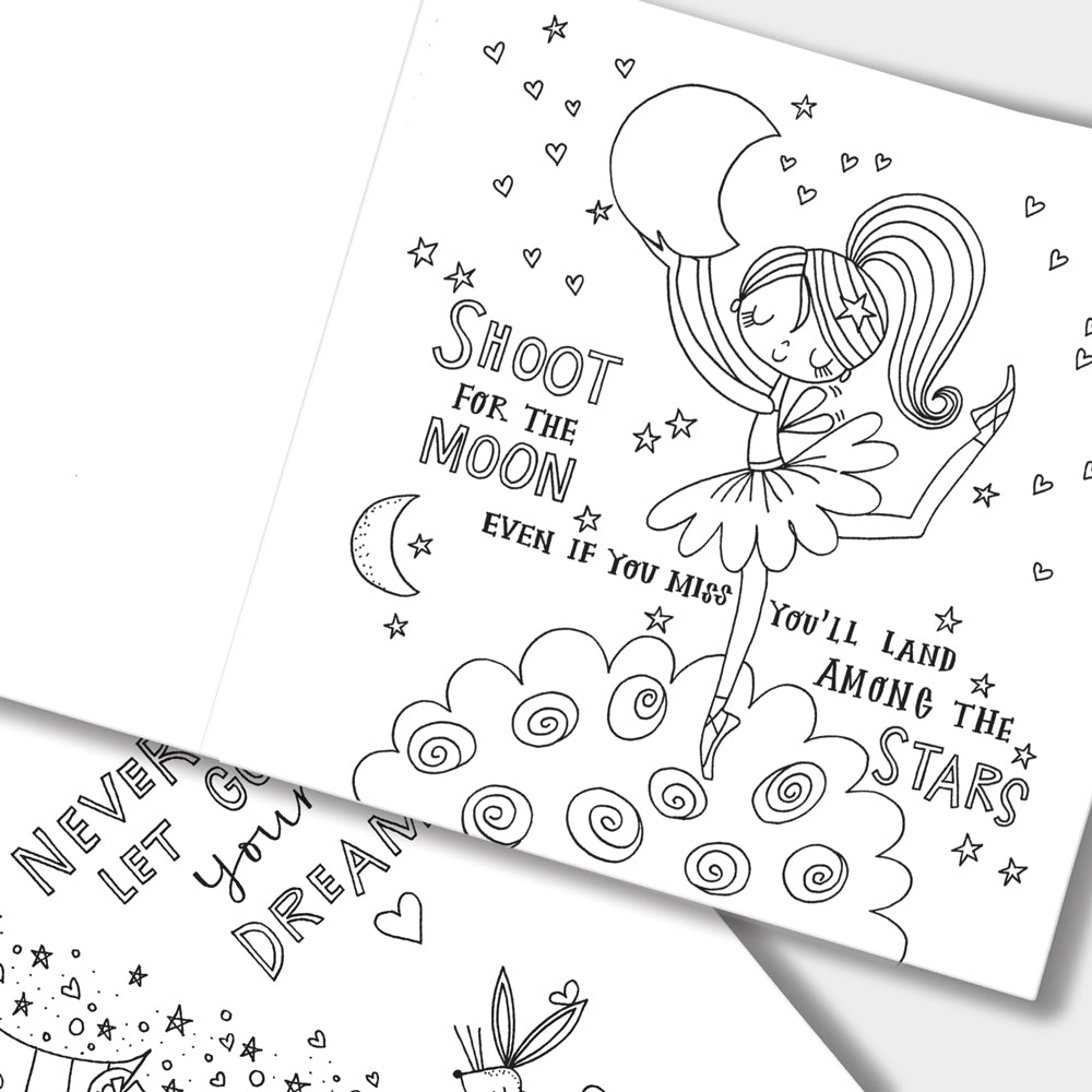 Square Colouring Book - Moondance