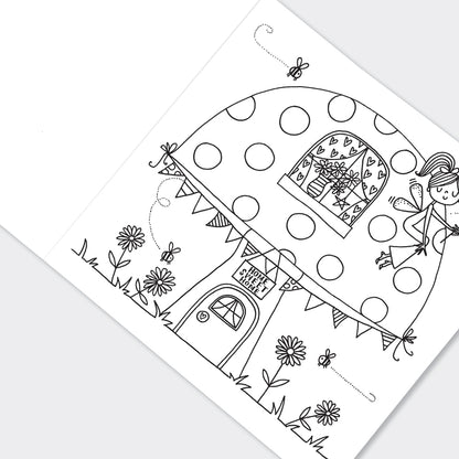 Magical Fairies colouring book